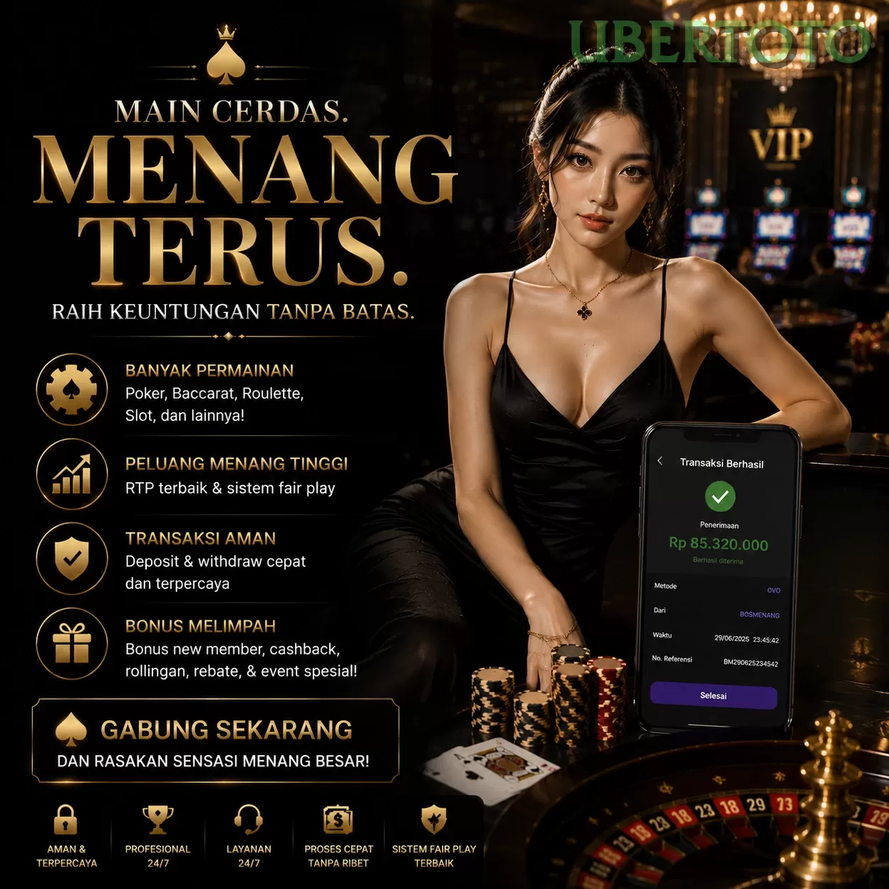 Login ubertoto Sekarang Bonus Melimpah